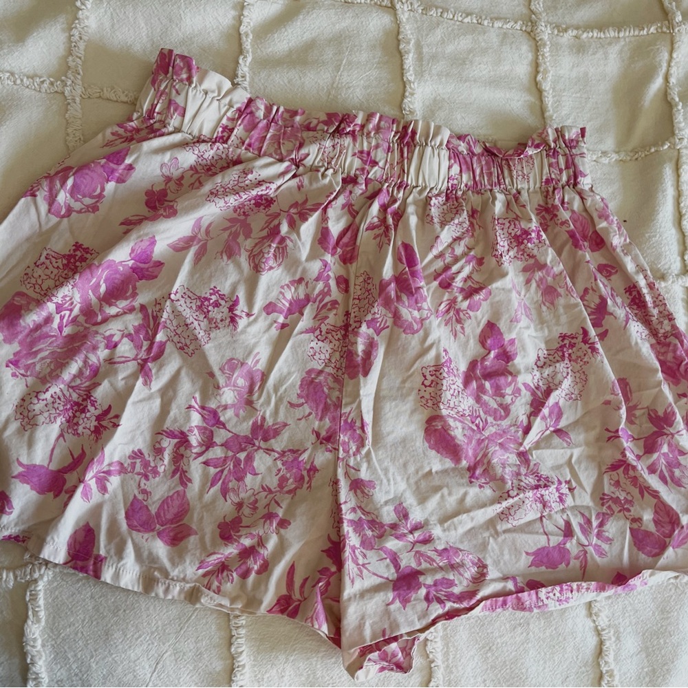 Floral boxer shorts!!